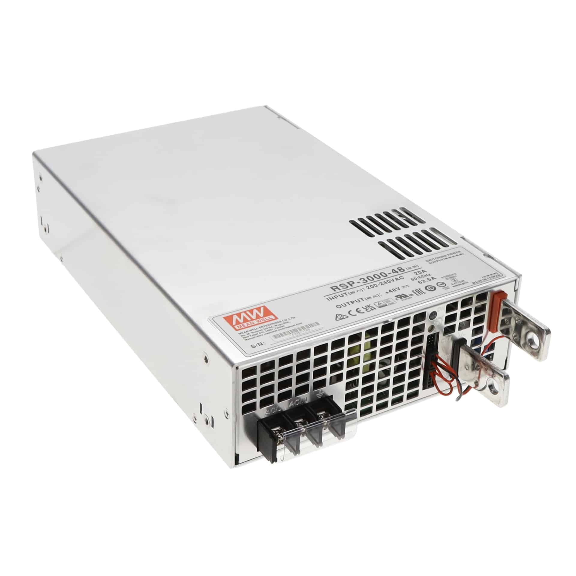 RSP-3000-48-1 - Fonte Chaveada Fechada 3000W 180-264VCA/254-370VCC Saída 48V-62.5A - MEAN WELL 1 69d15448cda0d591ac1d8abea3d2412d 1