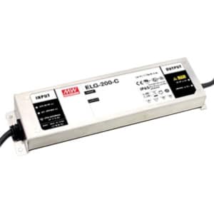 ELG-200-C1050A - Driver LED 200W 100-305VCA/142-431VCC Saída 95-190V 1,05A - MEAN WELL