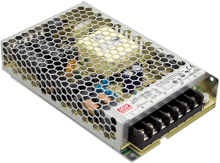 LRS-150-24 – Fonte Chaveada 150W 85-264VCA/120-373VCC Saída 24VCC/6.5A – MEAN WELL