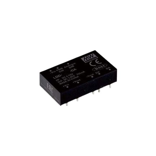 LDD-350H-DA - Driver LED - 6-50VCC Saída 3-45V 0.35A - MEAN WELL