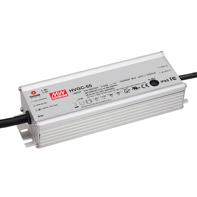 HVGC-65-500A - Driver LED 65W 180-528VCA/254VCC-747VCC Saída 13-130V 0.5A - MEAN WELL 1 713e9e2174889ea1177d9fcf3698b7a2 1