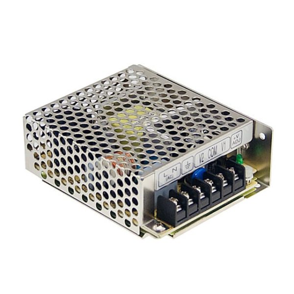 RD-3513 - Fonte Chaveada Fechada 35W 88-264VCA/125-373VCC Saídas 13,5V-1.3A/-13,5V-1.3A - MEAN WELL