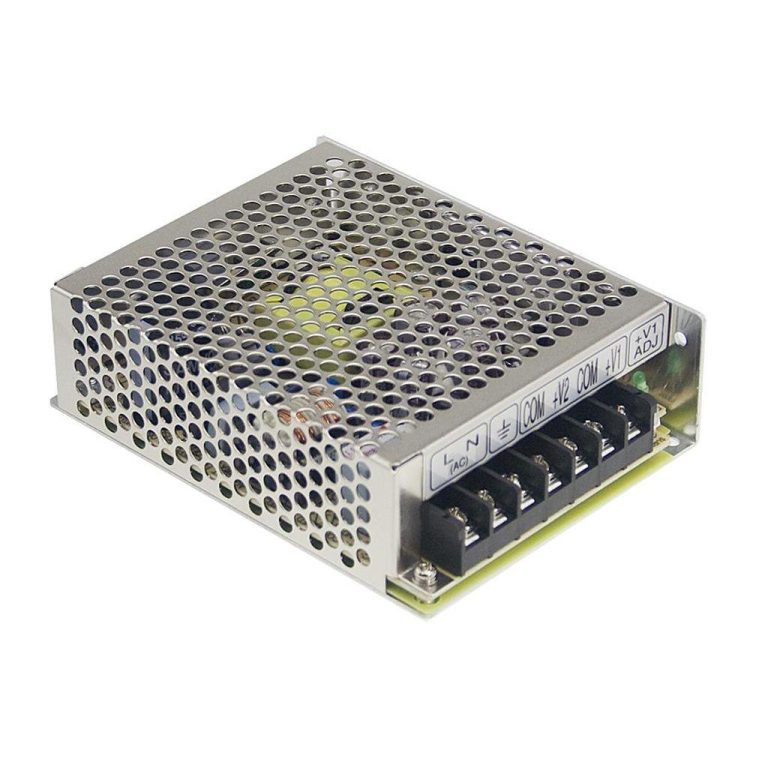 RD-50B – Fonte Chaveada 54W 88-264VCA/125-373VCC Saída 5VCC-4A/24VCC-1.4A – MEAN WELL