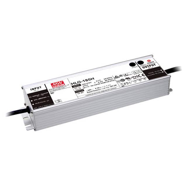 HLG-185H-36A - Driver LED 187W 100-305VCA/142-431VCC Saída 36V 5,2A - MEAN WELL 1 7b28ae84d696e066a76eb71fa109e29c 1