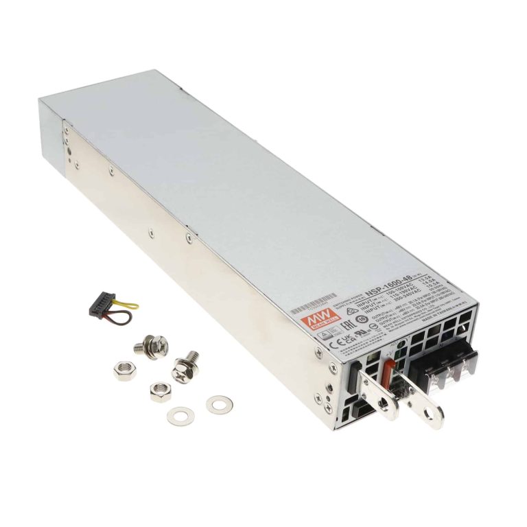 NSP-1600-48 – Fonte Chaveada Fechada 1,608kW 90-264VCA/127-370VCC Saída 48V-33.5A – MEAN WELL