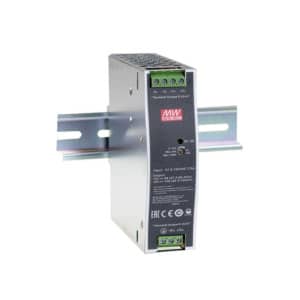 DDR-120A-48 - Fonte Chaveada DIN 101W 9-18VCC Saída 48V-2,1A - MEAN WELL