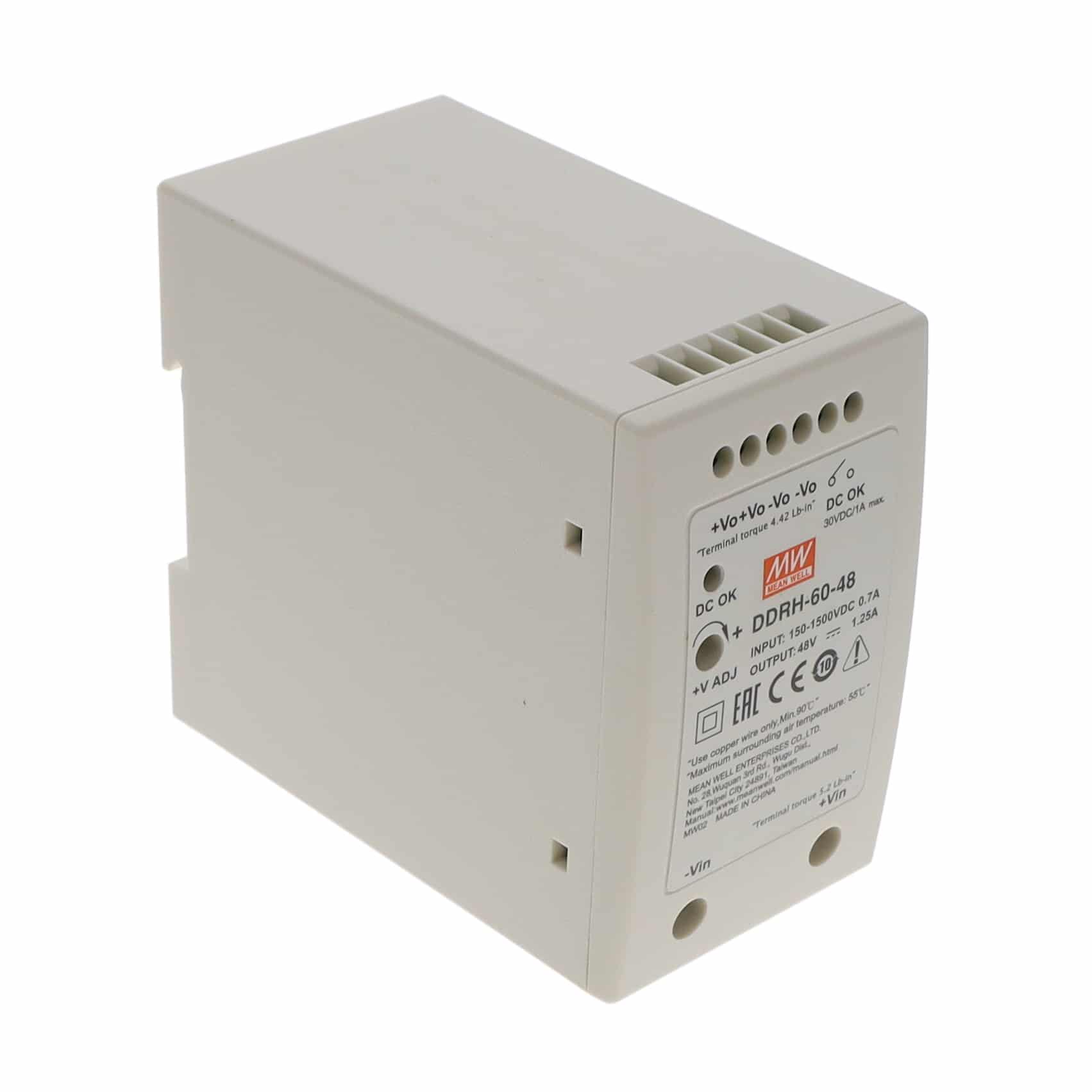 DDRH-60-48 - Conversor CC/CC Fechado 60W 150V-1500V Saída 48V-1.25A - MEAN WELL 1 890d90634fbd3332f4bc3170be259500 1
