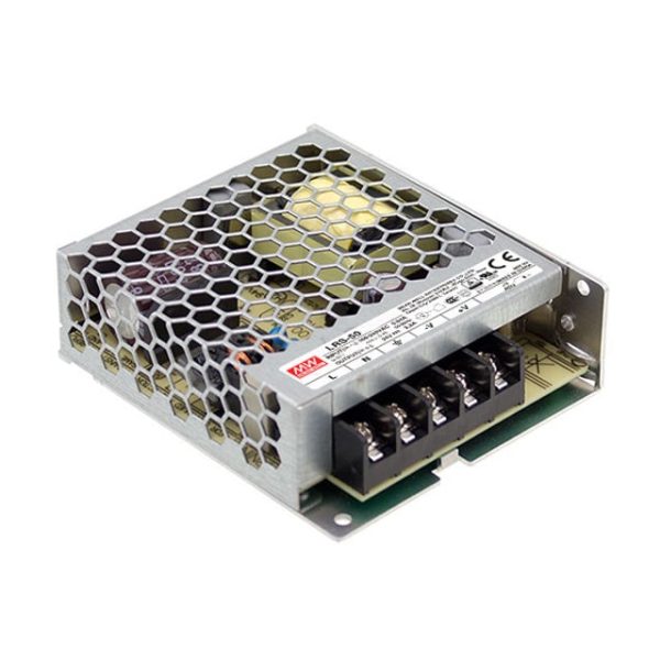 LRS-50-3.3 - Fonte Chaveada Fechada 33W 85-264VCA/120-373VCC Saída 3,3V-10A - MEAN WELL
