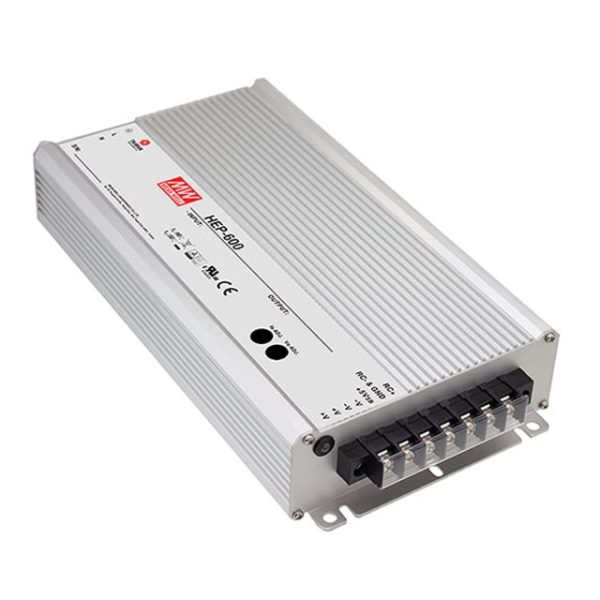 HEP-600-20 - Fonte Chaveada Fechada 560W 90-305VCA/127-431VCC Saída 20V-28A - MEAN WELL