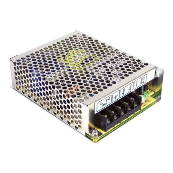 RID-65B - Fonte Chaveada Fechada 68W 88-264VCA/125-373VCC Saídas 5V-4A/24V-2A - MEAN WELL