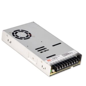 LRS-450-48 - Fonte Chaveada Fechada 451W 90-132VCA/180-264VCA/255-370VCC Saída 48V-9.4A - MEAN WELL