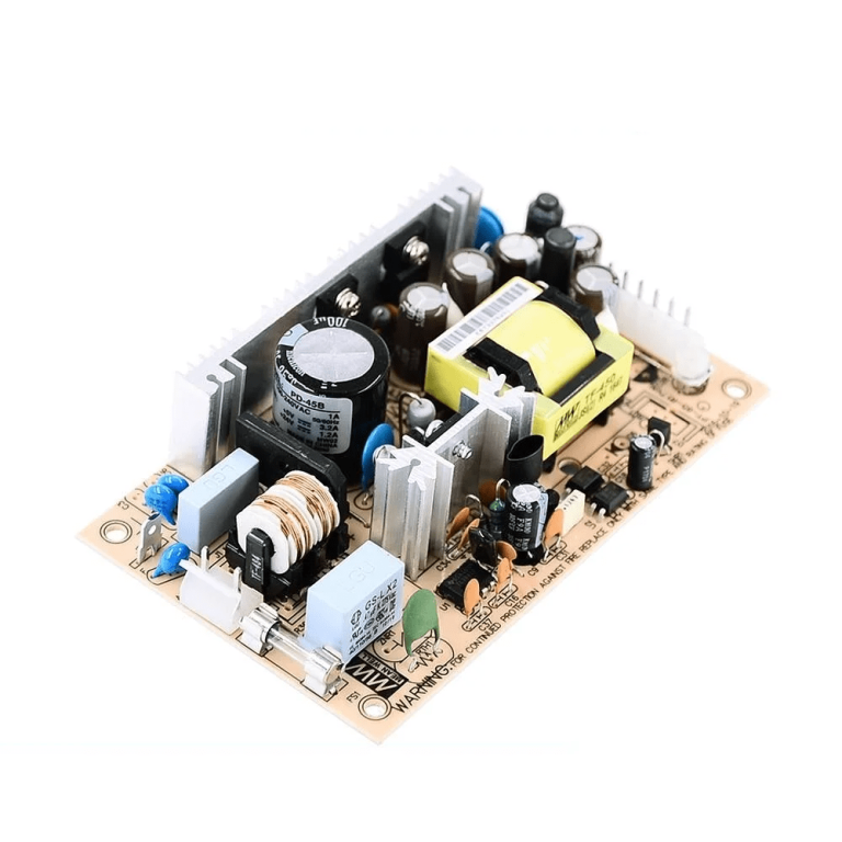 PD-45A – Fonte Chaveada Aberta 40W 90-264VCA/127-370VCC Saída 5VCC-3.2A e 12VCC-2A – MEAN WELL