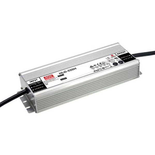 HLG-320H-15AB - Driver LED 285W 100-305VCA/142-431VCC Saída 15V 19A - MEAN WELL
