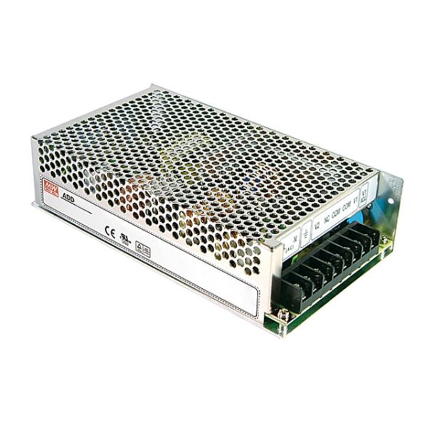 ADD-155C - Fonte Chaveada Fechada 150W 88-264VCA/124-370VCC Saídas 54V-2.3A/5V-3A/53,5V-0.2A - MEAN WELL