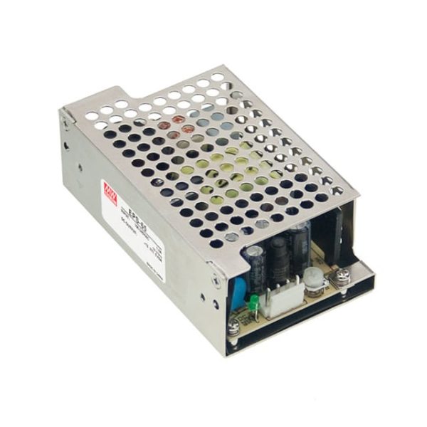 EPS-65-7.5-C - Fonte Chaveada Fechada 60W 90-264VCA/127-370VCC Saída 7,5V-8A - MEAN WELL