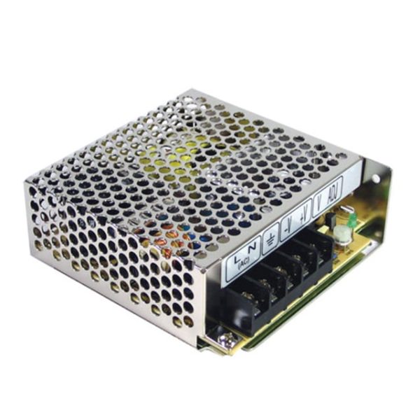 RID-50A - Fonte Chaveada Fechada 54W 88-264VCA/125-373VCC Saídas 5V-6A/12V-2A - MEAN WELL