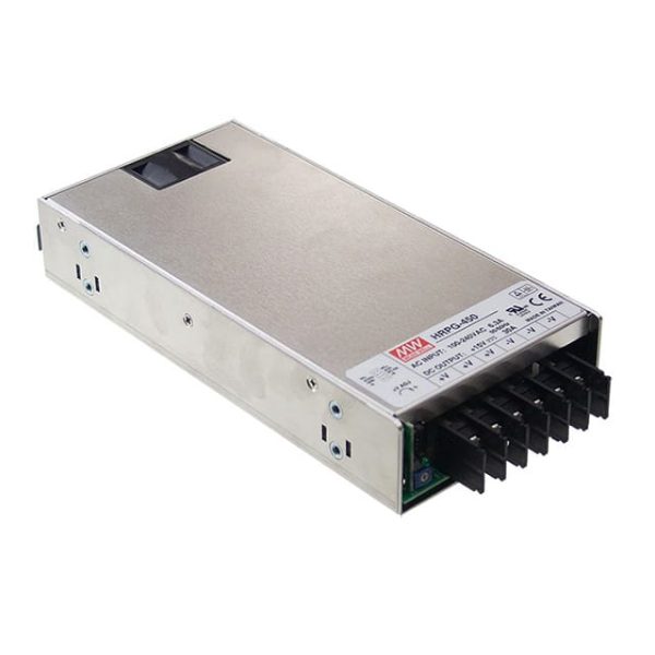 HRPG-450-15 - Fonte Chaveada Fechada 450W 85-264VCA/120-370VCC Saída 15V-30A - MEAN WELL