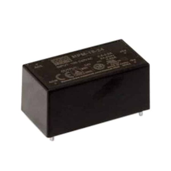 MPM-20-12 - Fonte Chaveada Fechada 22W 80-264VCA Saída 12V-1,8A - MEAN WELL
