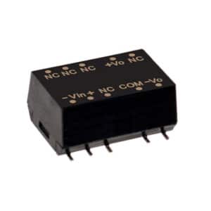 DETN01N-15N - Conversor CC/CC Módulo 1W 21,6V-26,4V Saída +/-15V-0.034A - MEAN WELL