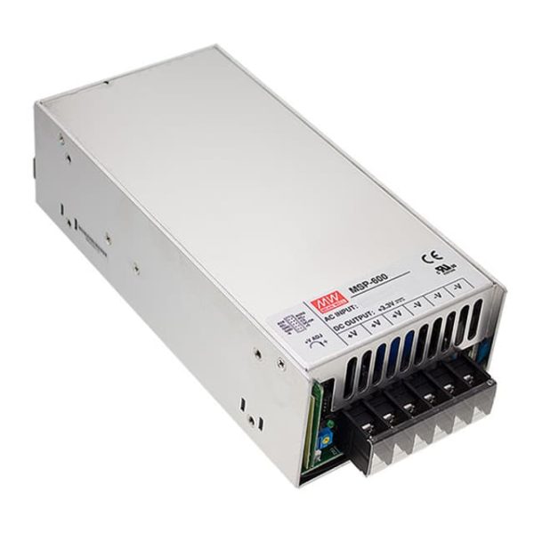 MSP-600-15 - Fonte Chaveada Fechada 645W 85-264VCA/120-370VCC Saída 15V-43A - MEAN WELL