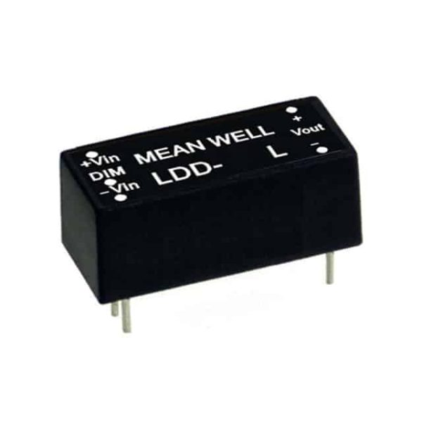 LDD-600L - Driver LED - 9-36VCC Saída 2-32V 0.6A - MEAN WELL