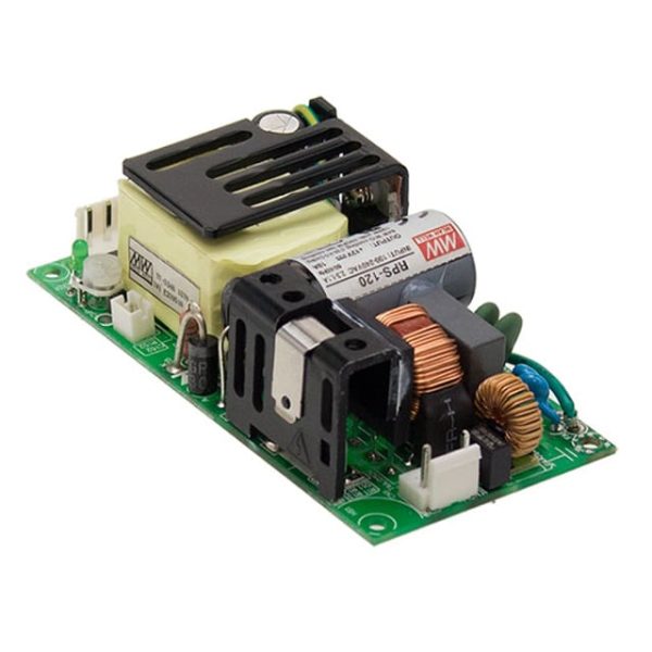RPS-120-48 - Fonte Chaveada Aberta 84W/120W (ventilado) 80-264VCA/113-370VCC Saída 48V-1.75A - MEAN WELL