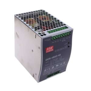 DDR-480D-48 - Fonte Chaveada DIN 480W 67.2-154VCC Saída 48V-10A - MEAN WELL