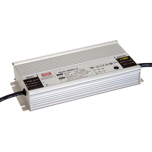 HLG-480H-C1400B - Driver LED 480W 100-305VCA/142-431VCC Saída 171-343V 1,4A - MEAN WELL 1 a10c44e224b0338843e97bd47c50601a 1