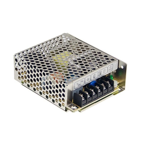 RS-35-12 - Fonte Chaveada Fechada 36W 88-264VCA/125-373VCC Saída 12V-3A - MEAN WELL