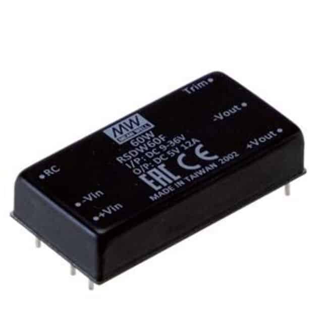 RSDW60H-48 - Conversor CC/CC Módulo 60W 40V-160V Saída 48V-1.25A - MEAN WELL 1 a526204eb41b777959d144e145a6009d 1