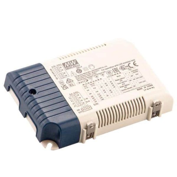 LCM-40TW - Driver LED 40W 180-295VCA/254-392VCC Saída 20-50V 1,05A - MEAN WELL