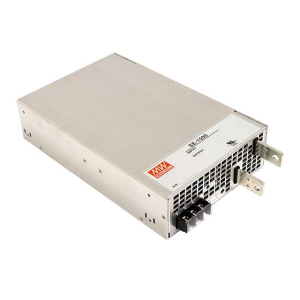 SE-1500-24 - Fonte Chaveada Fechada 1500W 180-264VCA/254-370VCC Saída 24V-62.5A - MEAN WELL