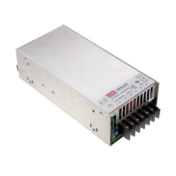 HRPG-600-48 - Fonte Chaveada Fechada 624W 85-264VCA/120-370VCC Saída 48V-13A - MEAN WELL