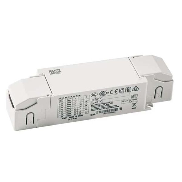 XLC-25-H-BSN - Driver LED 25W 100-305VCA/142-431VCC Saída 9-54V 1,05A - MEAN WELL
