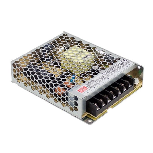 LRS-100-3.3 - Fonte Chaveada Fechada 66W 85-264VCA/120-373VCC Saída 3,3V-20A - MEAN WELL