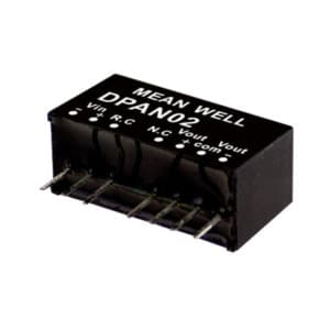 DPAN02B-15 - Conversor CC/CC Módulo 2W 18V-36V Saída +/-15V-0.067A - MEAN WELL
