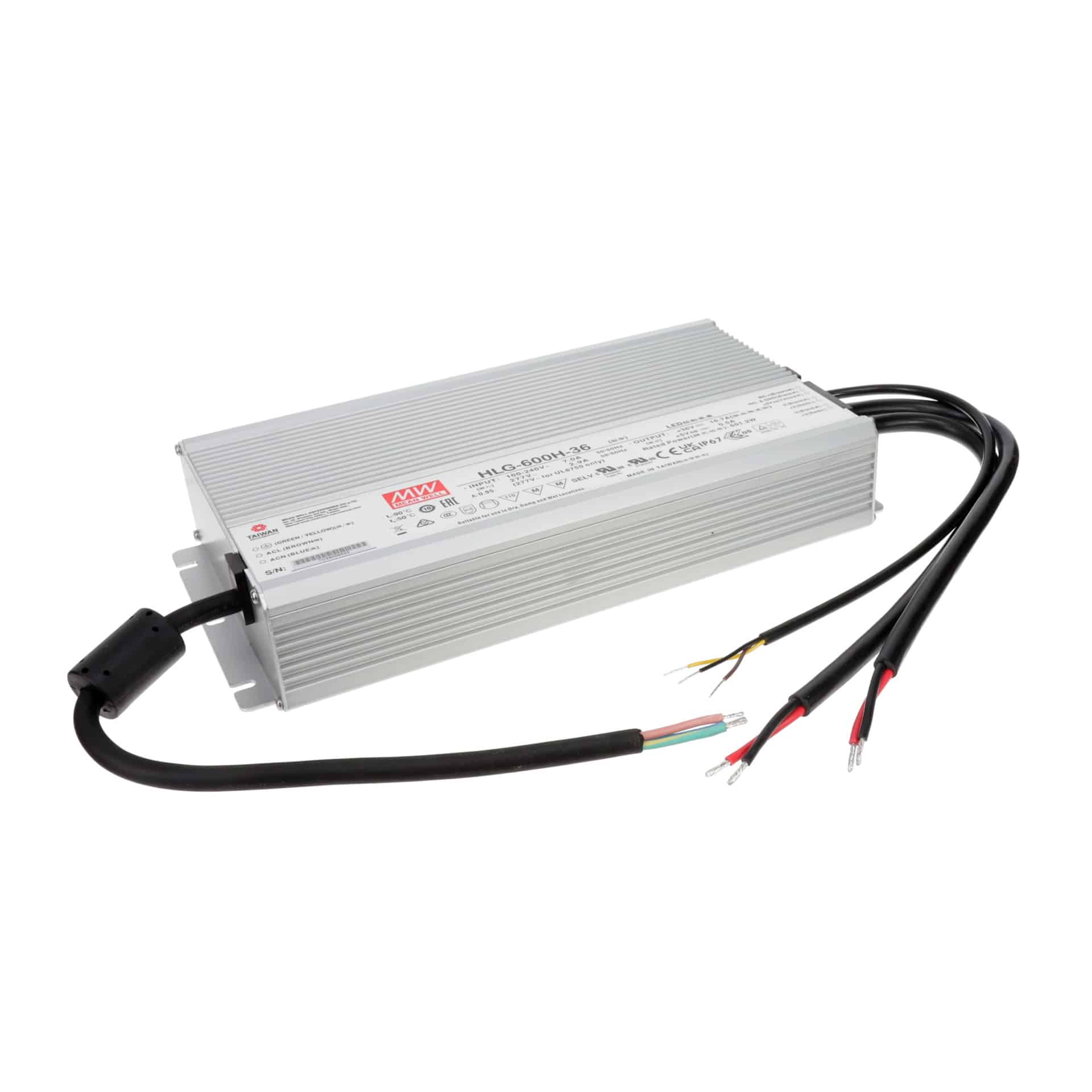 HLG-600H-36 - Driver LED 480W 100-305VCA/142-431VCC Saída 36V 16,7A - MEAN WELL 1 acdbf4f65d87e16e2f53f2ca1f5fee4a 1