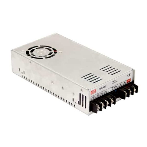 SD-500L-12 - Conversor CC/CC Fechado 480W 19V-72V Saída 12V-40A - MEAN WELL