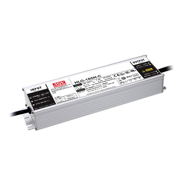HLG-185H-C700B - Driver LED 200W 100-305VCA/142-431VCC Saída 143-286V 0.7A - MEAN WELL 1 b20b2717472d81ef7f51456b96a5c41c 1
