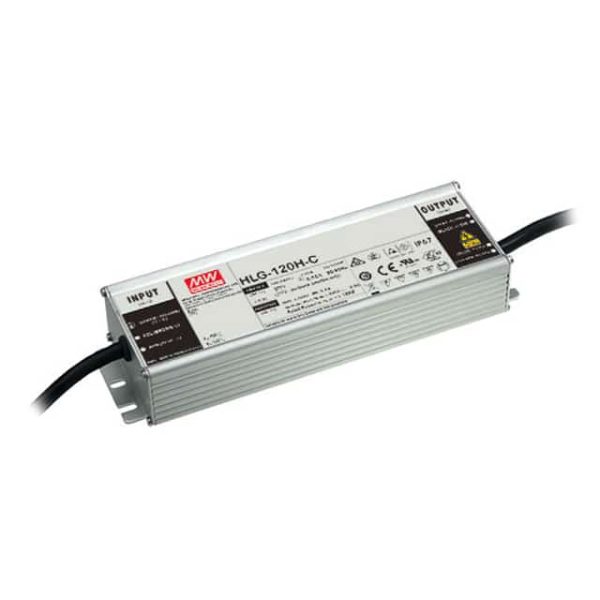 HLG-120H-C700B - Driver LED 151W 100-305VCA/142-431VCC Saída 107-215V 0.7A - MEAN WELL