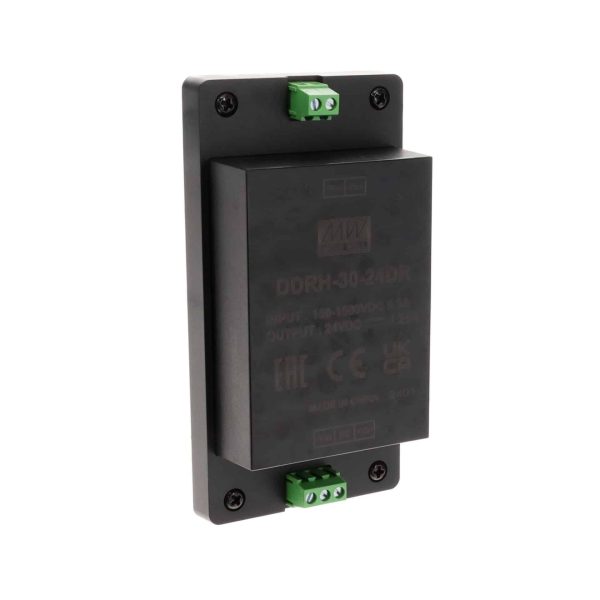 DDRH-30-24DR - Fonte Chaveada DIN 30W 150-1500VCC Saída 24V-1,25A - MEAN WELL