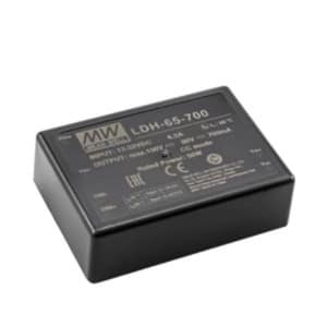 LDH-65-700 - Driver LED 56W 9.5-32VCC Saída 12,5-80V 0.7A - MEAN WELL