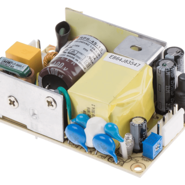 RPS-45-15 - Fonte Chaveada Médica 45W 80-264VCA Saída 15VCC-3A - MEAN WELL