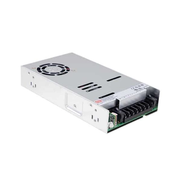 LAD-600DU - Fonte Chaveada Fechada 600W 90-132VCA/180-264VCA/240-370VCC Saídas 55,2V-7.87A/55,2V-3A - MEAN WELL