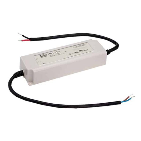 LPVL-150-24 - Driver LED 151W 180-305VCA/254-431VCC Saída 24V 6,3A - MEAN WELL