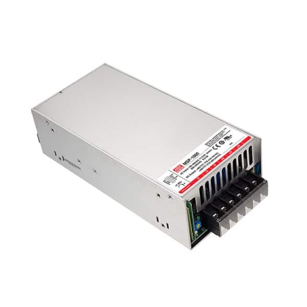 MSP-1000-12 - Fonte Chaveada Fechada 960W 90-264VCA/127-370VCC Saída 12V-80A - MEAN WELL