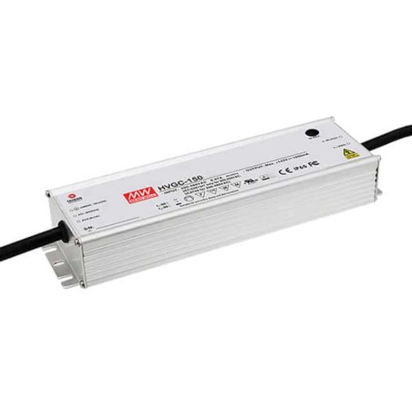 HVGC-150-1050AB - Driver LED 150W 180-528VCA/254VCC-747VCC Saída 15-143V 1,05A - MEAN WELL