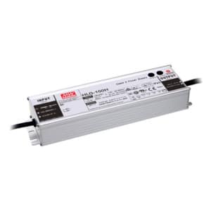 HLG-100H-24 - Driver LED 96W 100-305VCA/142-431VCC Saída 12-24V 4A - MEAN WELL
