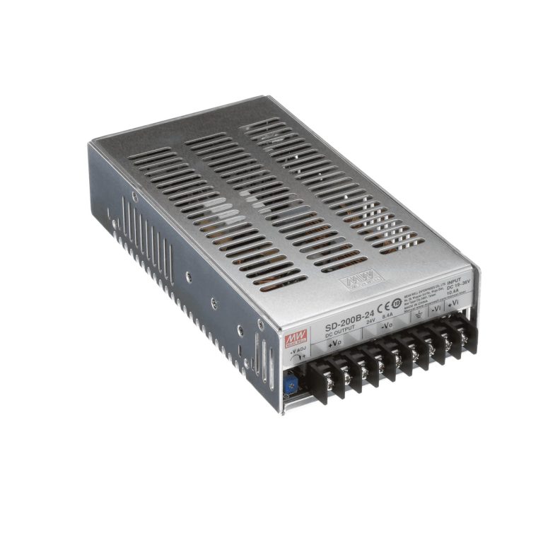 SD-200D-24 – Conversor CC/CC Chassi c/ Isolação 200W 72-144V Saída 24V-8.4A – MEAN WELL