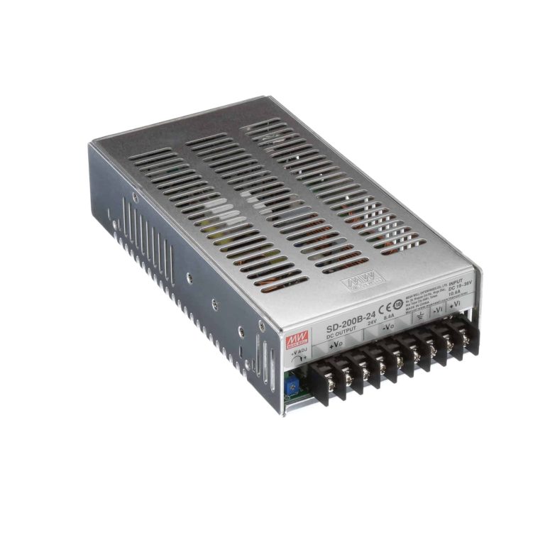 SD-200C-24 – Conversor CC/CC Chassi c/ Isolação 200W 36-96V Saída 24V-8.4A – MEAN WELL